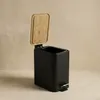 Cestino da bagno stretto nero VEDA, 5 l Anteprima dell’immagine prodotto 8