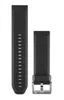 Two black watch straps are shown against a white background. Anteprima dell’immagine prodotto
