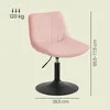 Schminkstuhl, Stizhocker, 65,5-77,5 cm höhenverstellbar, Produktbild-Vorschau 13