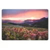MuchoWow® Mauspad Mousepad Blumen - Berge - Landschaft - Produktbild-Vorschau 1