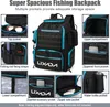 Lixada Angeln Rucksack wasserdicht Angeln Tackle Storage Produktbild-Vorschau 4