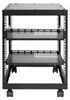 szafa serwerowa 12U z otwartą ramą o regulowanej głębokości Podgląd zdjęcia produktu 9