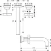 hansgrohe  AXOR Citterio 3-Loch Waschtischarmatur Produktbild-Vorschau 2