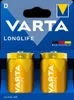 VARTA Batterie Longlife Alkaline D Mono LR20 1.5V 1Bli=2Stk Voir les images du produit 4