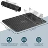 eluno Tapis d'égouttage avec égouttoir, tapis en silicone Voir les images du produit 7