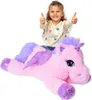 TE-Trend Kuscheltier Einhorn 60 cm Plüschtier Unicorn Produktbild-Vorschau 2
