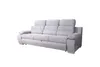 A light gray sofa with adjustable headrests is shown against a white background. Produktbild-Vorschau