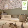Crazy Pine Kinderbett 140x200 cm – Massives Montessori Produktbild-Vorschau 11