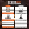 A comparison image showing the features of 'OURS' linear guide rails versus 'OTHERS'. Náhled obrázku produktu