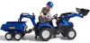 FALK Trattore a pedali New Holland T8 con escavatore e Anteprima dell’immagine prodotto 8