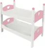 patrová postel pro panenky 50,5 x 27,5 x 43 cm dřevo Náhled obrázku produktu 3