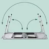 Relaxdays Campingtisch, 4 Sitzhocker, klappbar, Produktbild-Vorschau 6