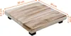 3.10 Sgabello quadrato per piante in legno di paulownia - Anteprima dell’immagine prodotto 2