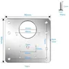 10-teiliges Reparaturplatten-Set fuer Schrankscharniere aus Produktbild-Vorschau 7