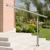 ISOISL Edelstahl Eingangsgeländer 160 x 90 cm, Silber Produktbild-Vorschau 11