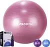 Piłka gimnastyczna PROIRON - 55 cm, ROSE RED Podgląd zdjęcia produktu 9
