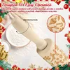 Weihnachts Geprägtes Nudelholz 3D Holz Kinder Teigroller Produktbild-Vorschau 5