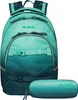 A backpack and a pencil case are shown against a white background. Anteprima dell’immagine prodotto