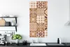 MuchoWow® Poster Blumen - Figuren - Vintage - Braun - Produktbild-Vorschau 3