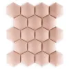 A wall of hexagonal fabric panels. Anteprima dell’immagine prodotto