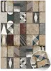 Vinylmatte - gemusterter Teppich Concrete Cube 60x90 Produktbild-Vorschau 1