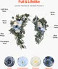 VEVOR Set di fiori artificiali per arco di nozze, fiori blu Anteprima dell’immagine prodotto 5