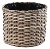 Kobolo Übertopf DREVO 49 cm Dm. rund aus Rattan - Produktbild-Vorschau 1