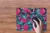 MuchoWow® Mauspad Mousepad Blätter - Hawaii - Design - Rosa Produktbild-Vorschau 4