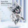 Pouzdro pro Samsung Galaxy Z Fold 6 Průhledné galvanizované Náhled obrázku produktu 4