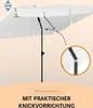 FARE Sonnenschirm R Höhenverstellbar Knickvorrichtung Produktbild-Vorschau 2