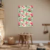 MuchoWow® Poster Blumen - Rosa - Schmetterling 60x90 cm - Produktbild-Vorschau 6