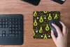 MuchoWow® Mauspad Mousepad Avocado - Fitness - Muster 20x20 Produktbild-Vorschau 4