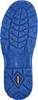 The sole of a blue work boot is shown against a white background. Produktbild-Vorschau