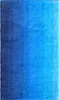 A rectangular bath mat with a gradient of blue colors. Podgląd zdjęcia produktu