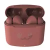 A pair of pink wireless earbuds in their charging case. Anteprima dell’immagine prodotto