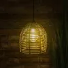 LED Rattan Lampe batteriebetrieben 16x18x16cm warmweiß Produktbild-Vorschau 7