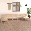 vidaXL 7-tlg. Garten-Lounge-Set Massivholz Kiefer -  Produktbild-Vorschau 2