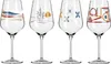 Dekomiro Ritzenhoff Herzkristall Rotwein 4er Set 7+8+9+10 Produktbild-Vorschau 1