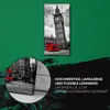 Dekor Leinwand Uhr Wandbilder 30x60 Gemälde London Auge Produktbild-Vorschau 5