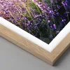 Gerahmtes Poster - Rahmen in heller Eiche - Feld Lavendel Produktbild-Vorschau 2