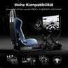 Wiltec Rennsimulator Racing Cockpit 71 x 136 x 108 cm, Auto Produktbild-Vorschau 7