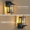 S'AFIELINA lampada da parete per esterno, lampada da parete Anteprima dell’immagine prodotto 4