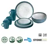 BRUNNER Camping Geschirr Set 4 Personen | Anti-Slip | Lunch Produktbild-Vorschau 2