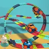 MalPlay Rennstrecke 291 EL. mit Spielzeugauto LED-Lichtern Produktbild-Vorschau 13