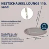 HUDORA Nestschaukel Lounge - Höhenverstellbare Produktbild-Vorschau 2