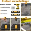 YARDIN 2er/Set Radstopper Parkplatzbegrenzung Gummi Produktbild-Vorschau 5