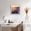 Gerahmtes Poster - Rahmen in heller Eiche - Feld Lavendel Produktbild-Vorschau 6
