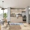 Küche 240 cm - mit beiger Arbeitsplatte - Sonoma Eiche - Produktbild-Vorschau 4