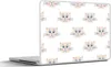 MuchoWow® Laptop Aufkleber Sticker Cover Katzen - Mädchen - Produktbild-Vorschau 1
