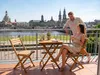3-teiliges Balkonmöbel-Set aus Akazienholz, klappbar Produktbild-Vorschau 8